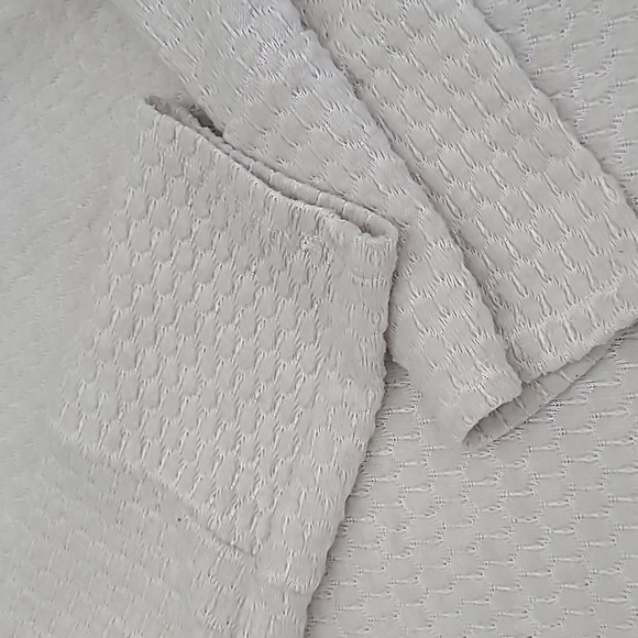 New York Laundry Cream Cowl Neck Sweater with Button Accents - Picture 5 of 8